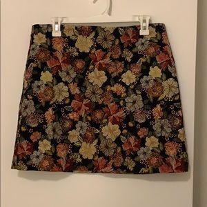 Fully embroidered floral skirt 🌺